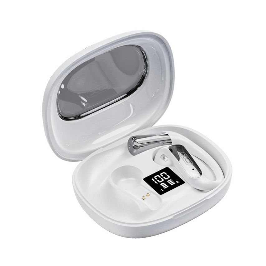 Kopfhörer Bluetooth XO G49 OWS mit LED-Display weiß