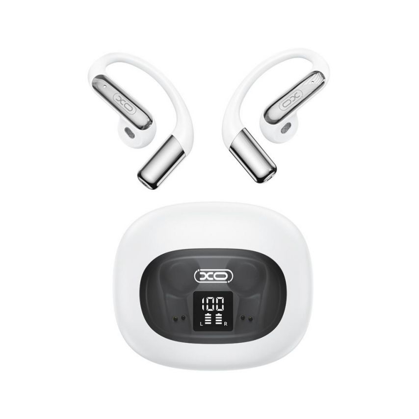 Kopfhörer Bluetooth XO G49 OWS mit LED-Display weiß