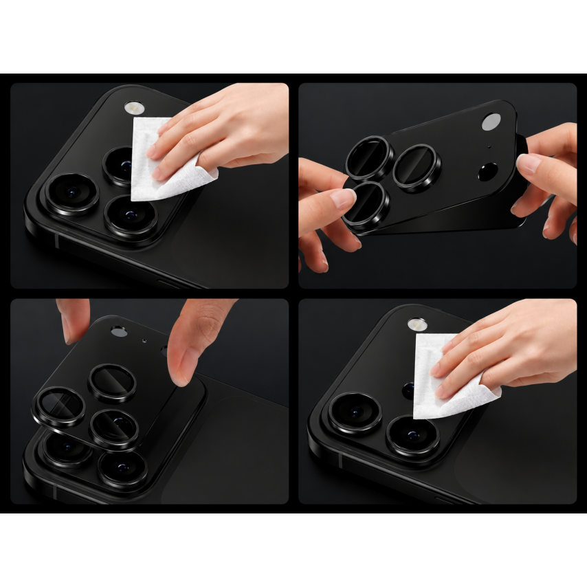 Kameraschutz für Apple iPhone 18 Pro black