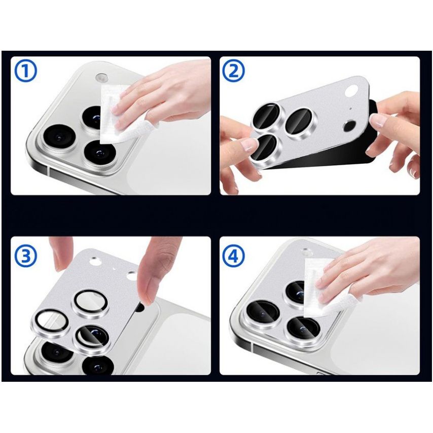 Kameraschutz für Apple iPhone 18 Pro silver