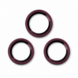 Camera Lens Protector Ring for Apple iPhone 18 Pro deep cherry