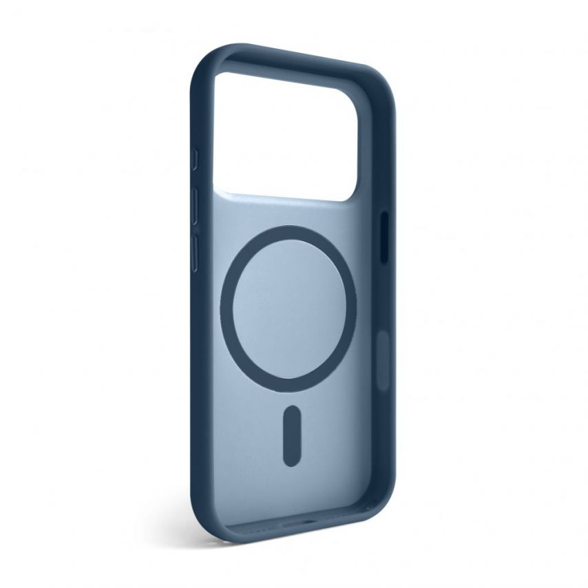 Hülle Soft Matte mit MagSafe für Apple iPhone 18 Pro dark blue