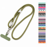Handykette lang rund mischfarbe