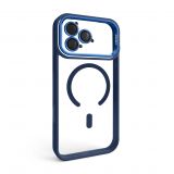 Hülle mit MagSafe für Apple iPhone 18 Pro Max mit Ständer und Kameraschutz dark blue (04)