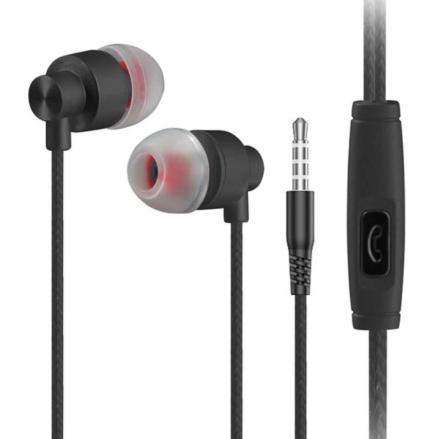 Écouteurs WALKER H700 +mic noir
