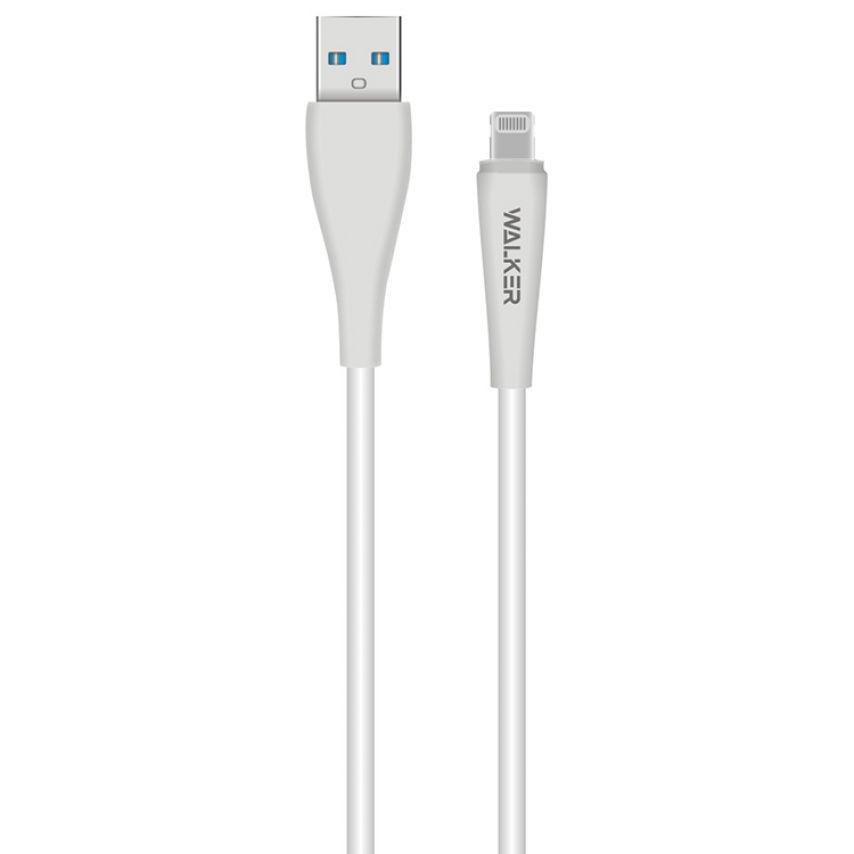 USB cable WALKER C305 Lightning white