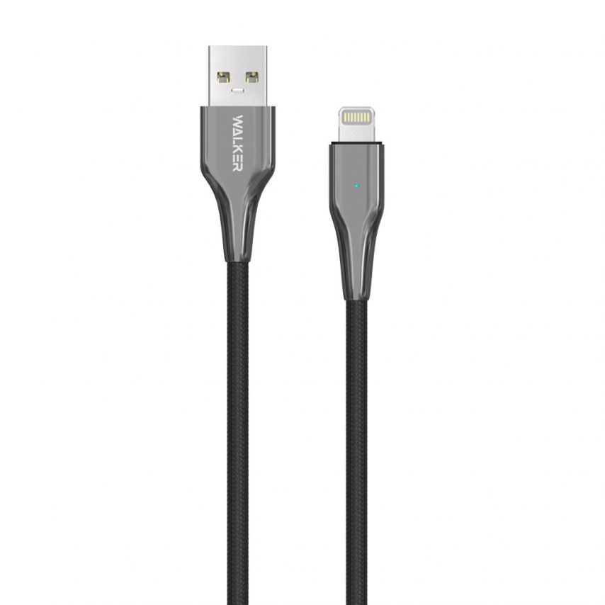 USB cable WALKER C930 Intelligent Lightning black