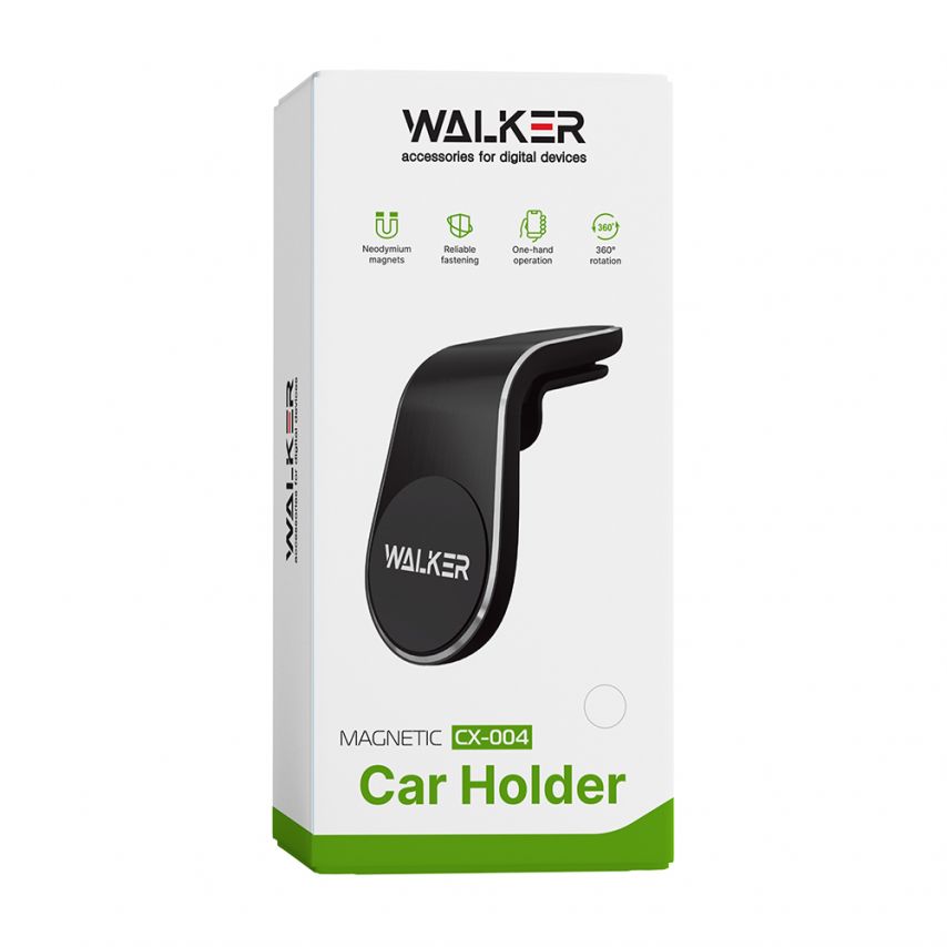 Magnetische Autohalterung WALKER CX-004 grau