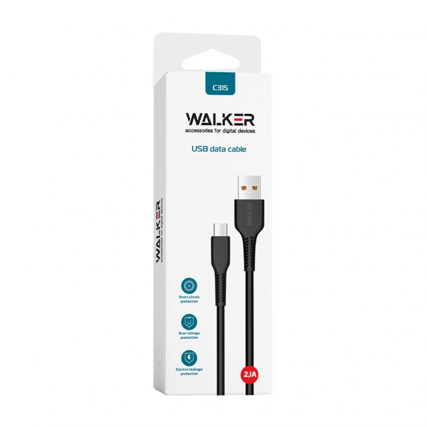 USB cable WALKER C315 Micro white