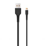 USB-Kabel WALKER C315 Lightning schwarz - Kaufen Sie für 1.95 € in Deutschland