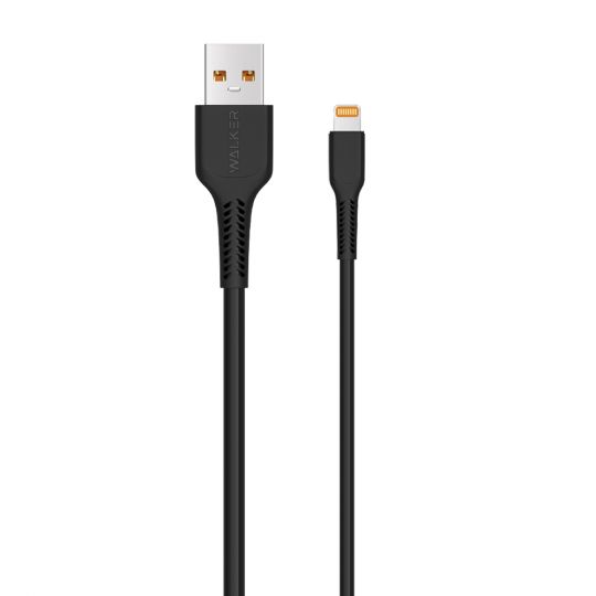 USB cable WALKER C315 Lightning black