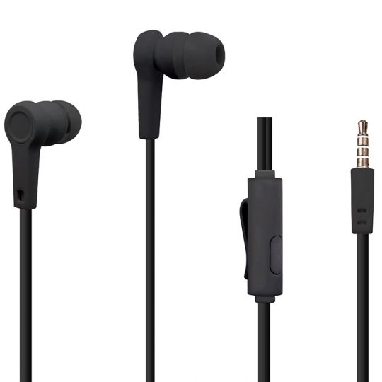 Écouteurs WALKER H330 +mic noir