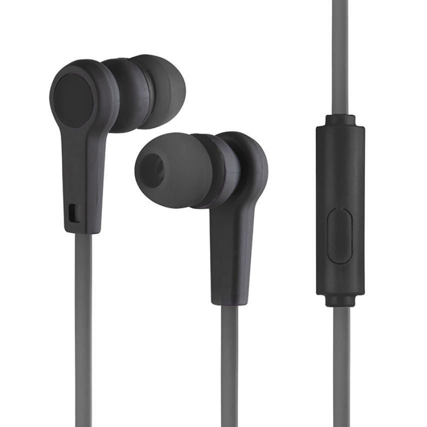 Écouteurs WALKER H330 +mic noir