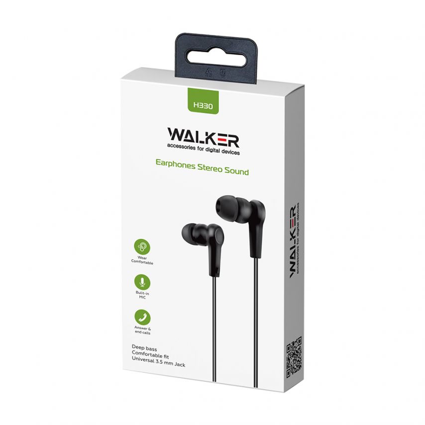 Earphones WALKER H330 white