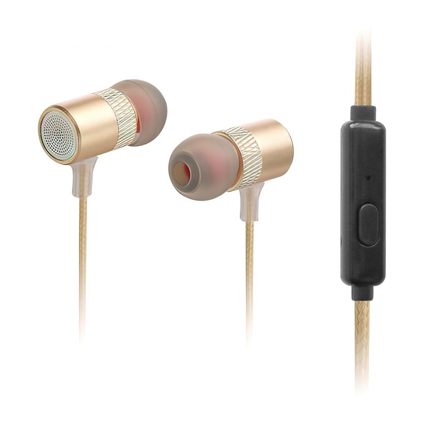 Earphones WALKER H720 gold