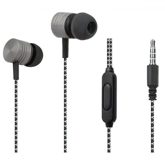 Earphones WALKER H320 black/grey