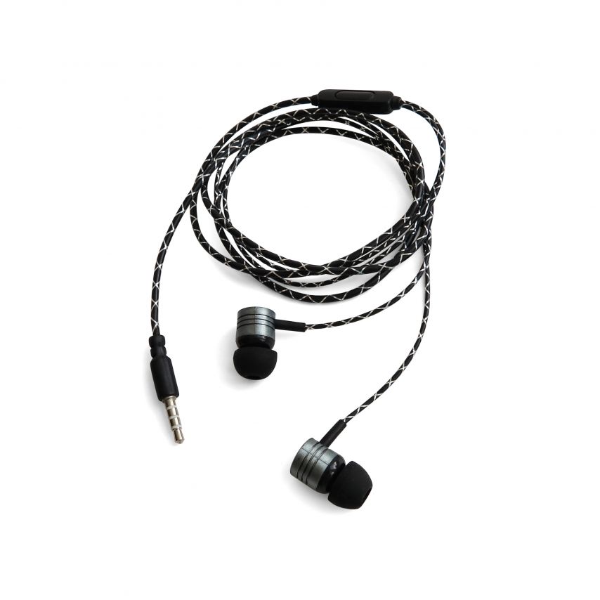 Earphones WALKER H320 black/grey