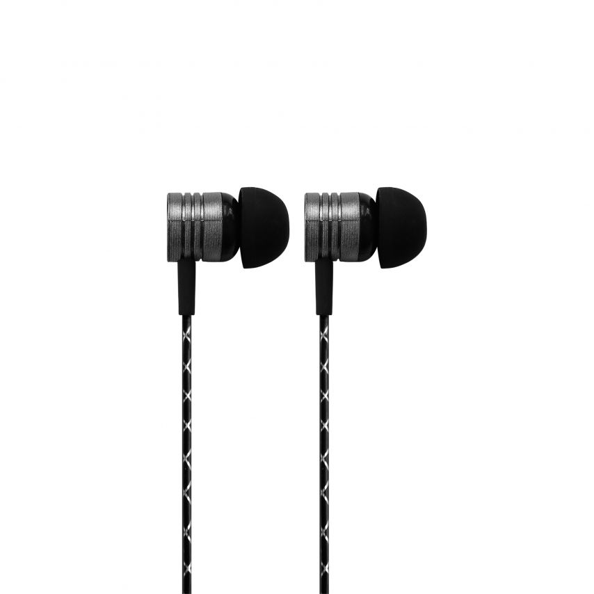 Earphones WALKER H320 black/grey