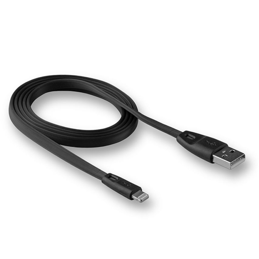 USB-Kabel WALKER C320 Lightning schwarz