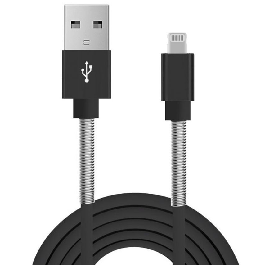 USB-Kabel WALKER C720 Lightning schwarz