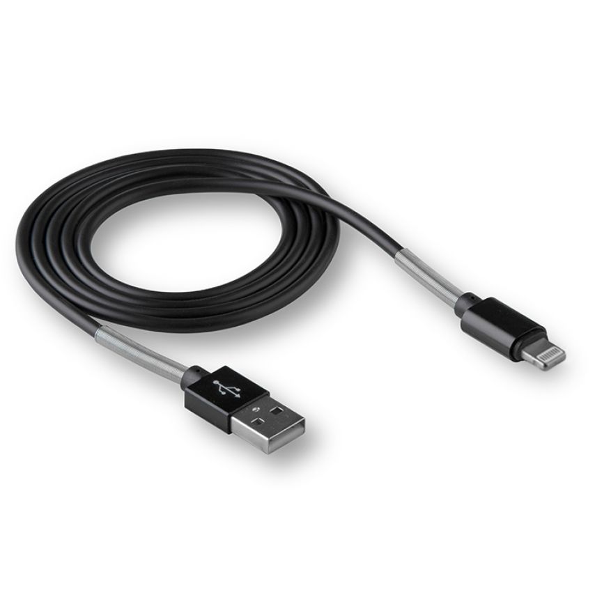 USB-Kabel WALKER C720 Lightning schwarz