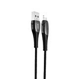 USB cable XO NB145 Lightning 2.4A black