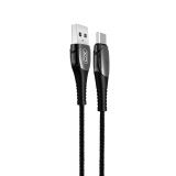 USB-Kabel XO NB145 Type-C 2.4A schwarz