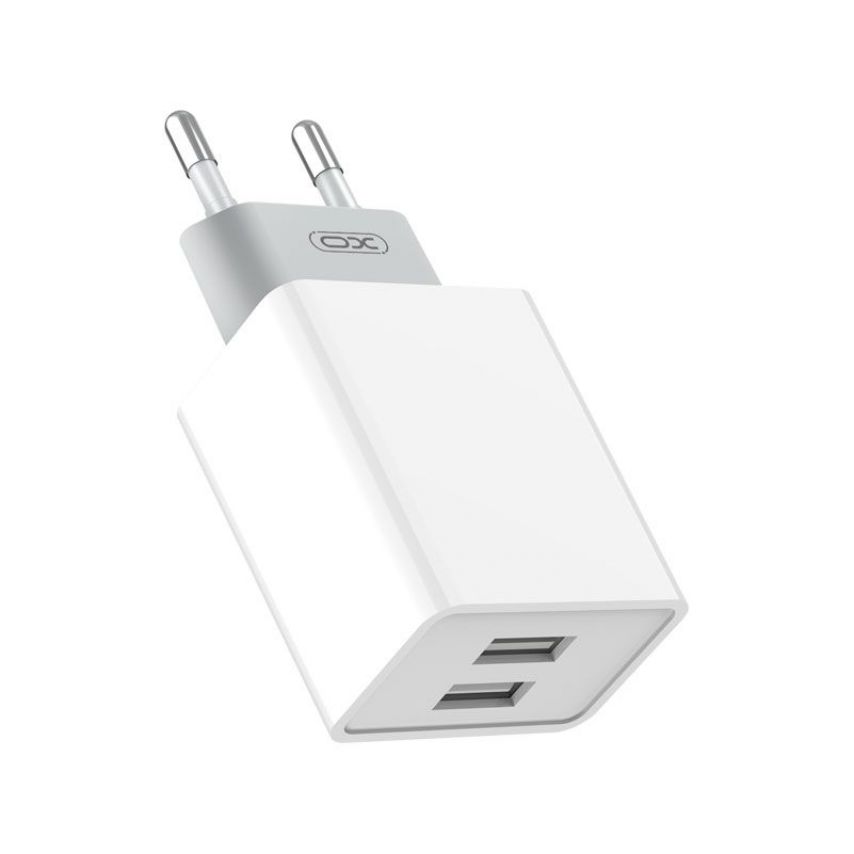 Chargeur secteur (Аdaptateur) XO L65 2USB / 2.4А blanc