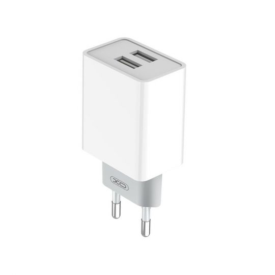 Network Charger (Adapter) XO L65 2USB / 2.4А white