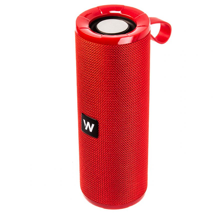 Portable Speaker WALKER WSP-110 red