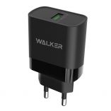 Network Charger (Adapter) WALKER WH-35 QC3.0 1USB / 3A / 15W black - Buy for 3.90 € in Germany