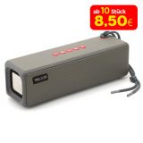 Tragbarer Lautsprecher WALKER WSP-130 grau