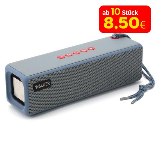 Tragbarer Lautsprecher WALKER WSP-130 blau - Kaufen Sie für 17.55 € in Deutschland