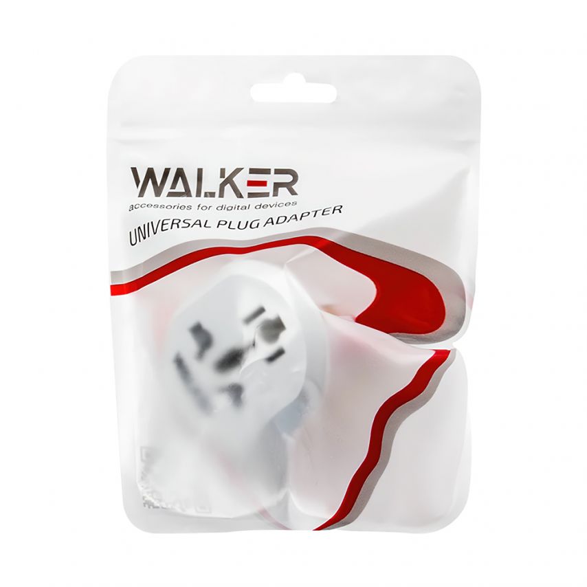 Socket adapter WALKER WH-01 white