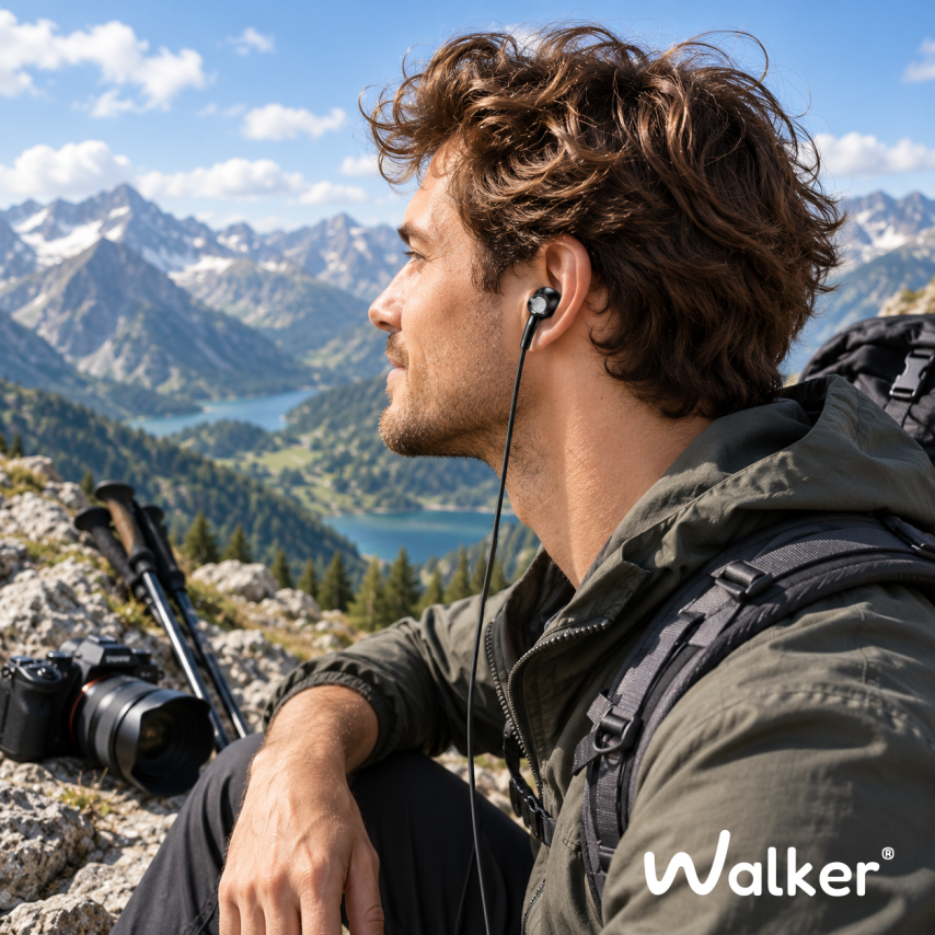 Kopfhörer WALKER H905 mit 3.5mm schwarz