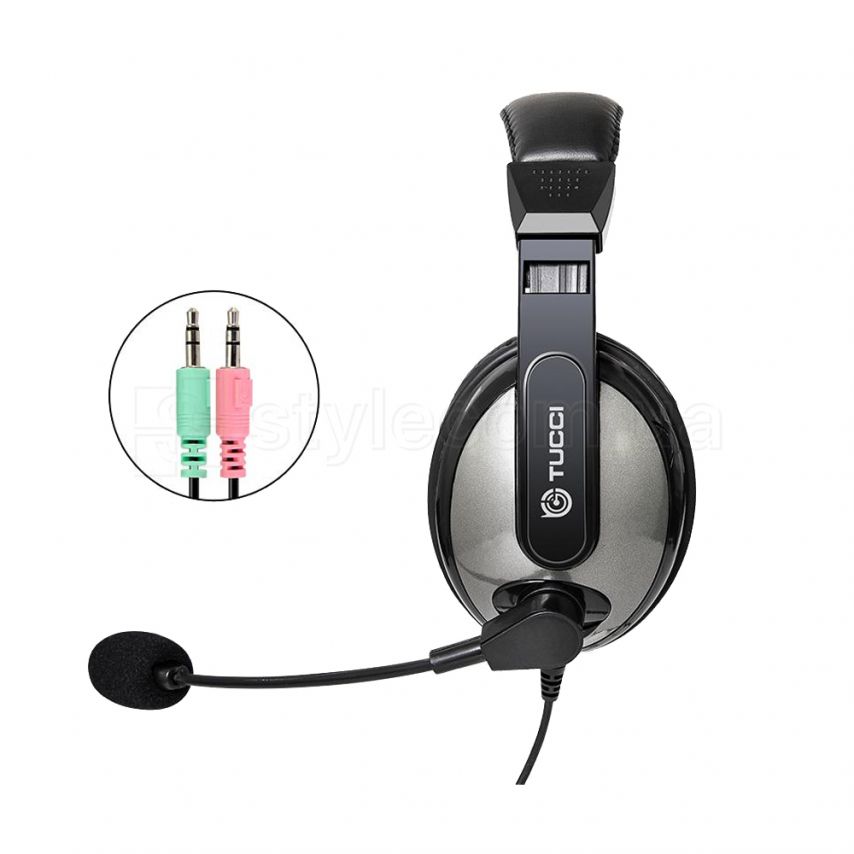 Headphones for PC TC-L760MV black/grey