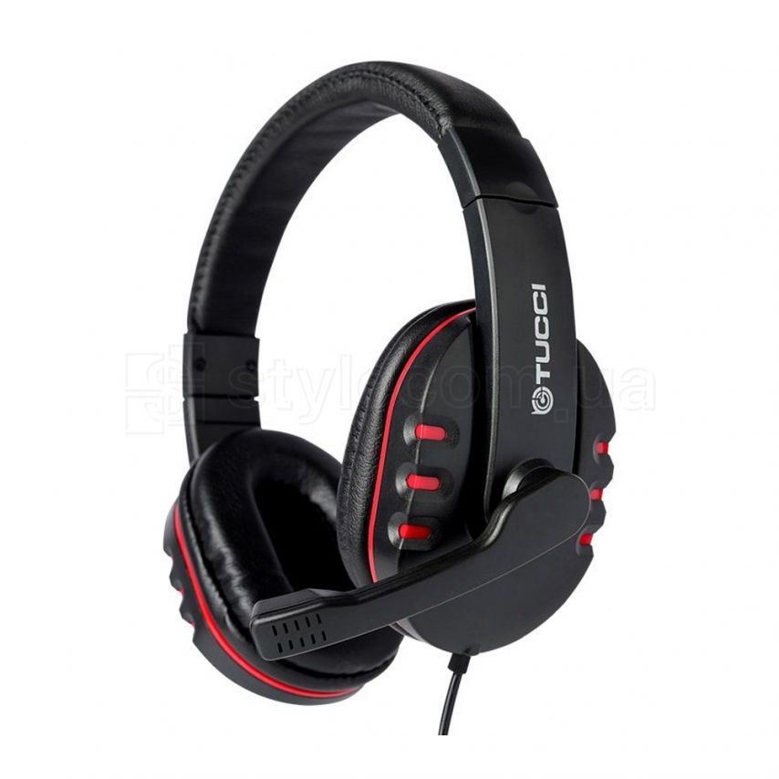 Headphones for PC TC-X6 black/red