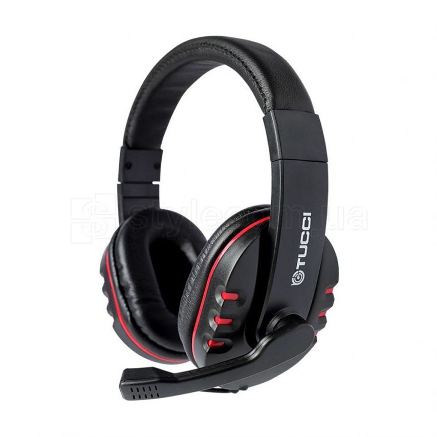 Headphones for PC TC-X6 black/red