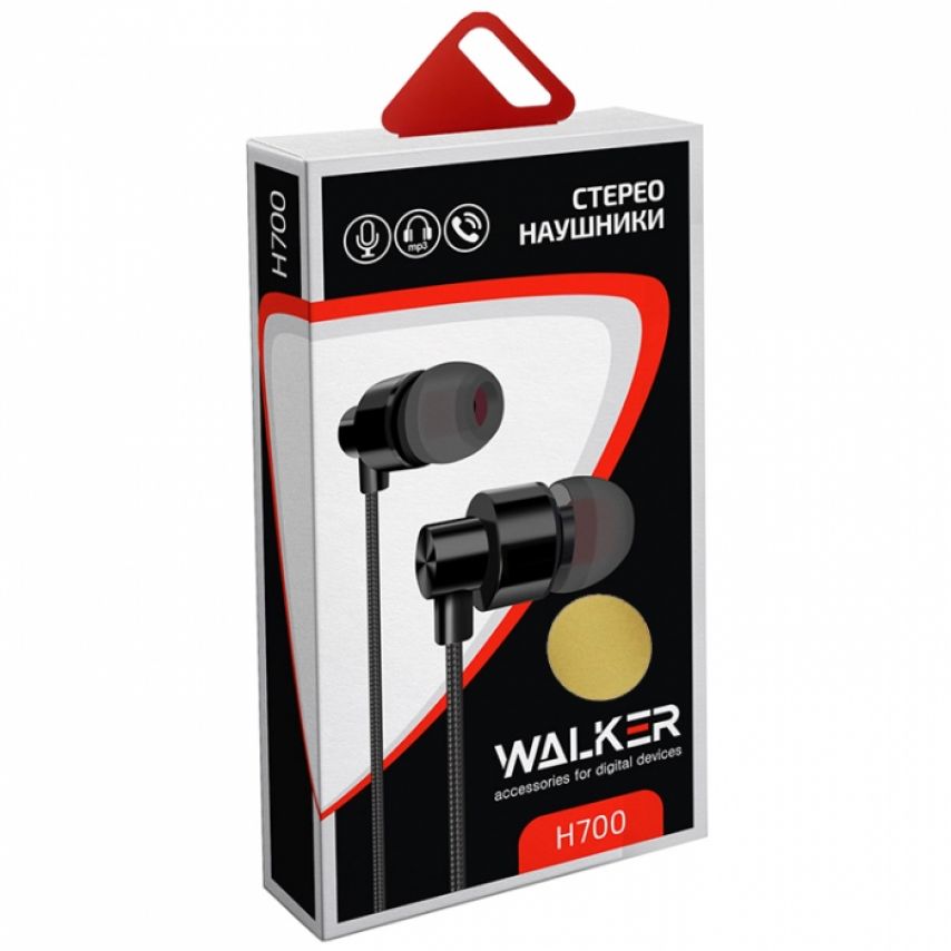 Earphones WALKER H700 gold