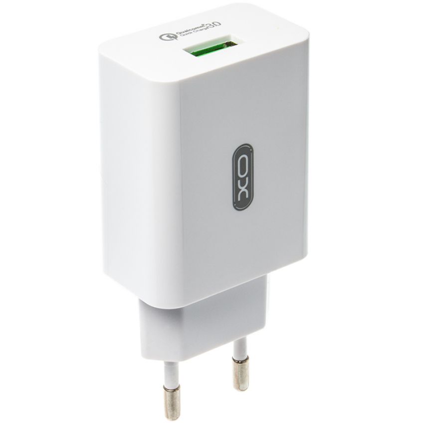 Netzladegerät (Adapter) XO L36 1USB / QC3.0 / 3А weiß