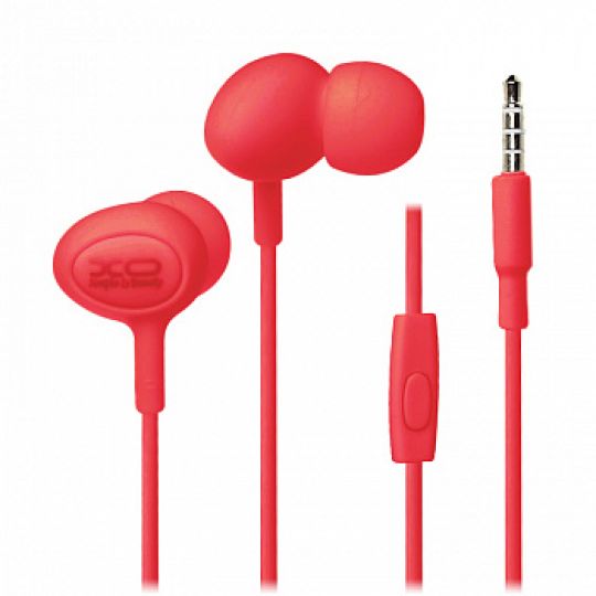 Earphones XO S6 red