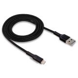 USB-Kabel WALKER C575 Lightning schwarz