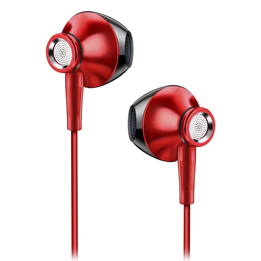 Earphones WALKER H905 red