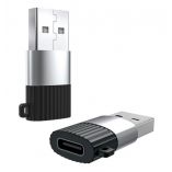 Adapter XO NB149-E Type-C to USB2.0 black/silver - Buy for 2.60 € in Germany