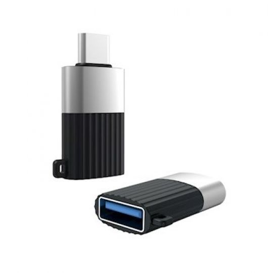 Adapter XO NB149-F USB2.0 to Type-C silver