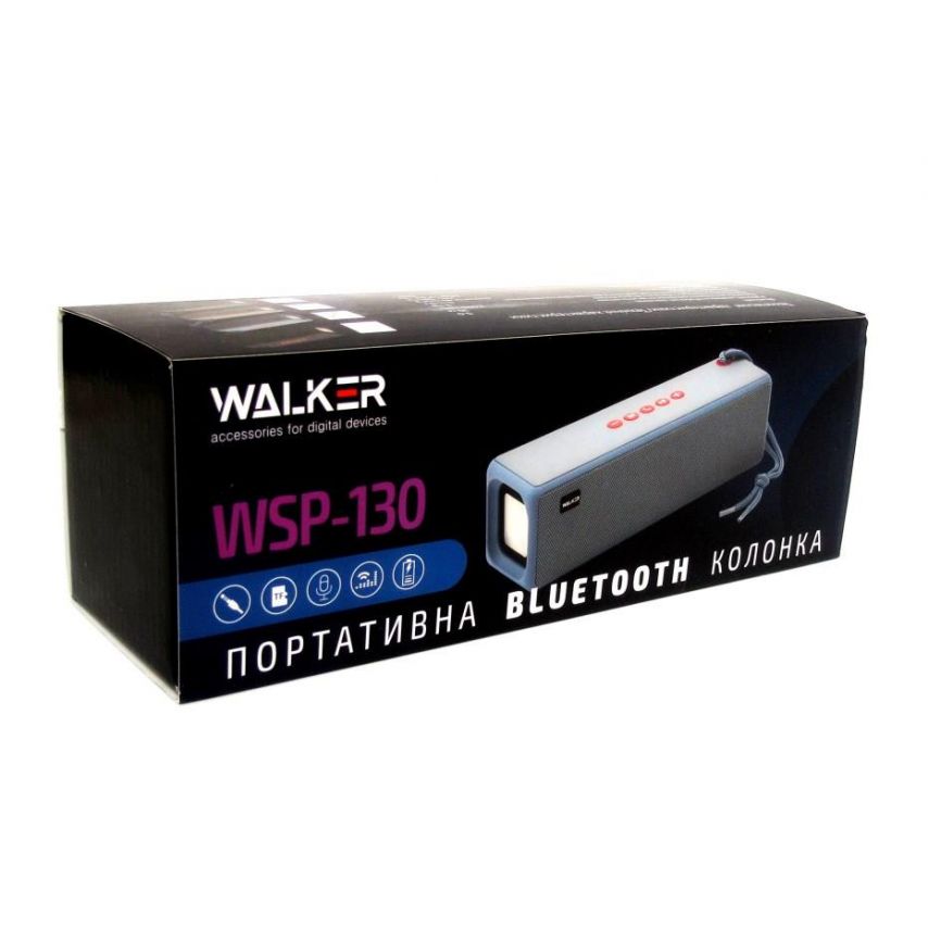 Portable Speaker WALKER WSP-130 black